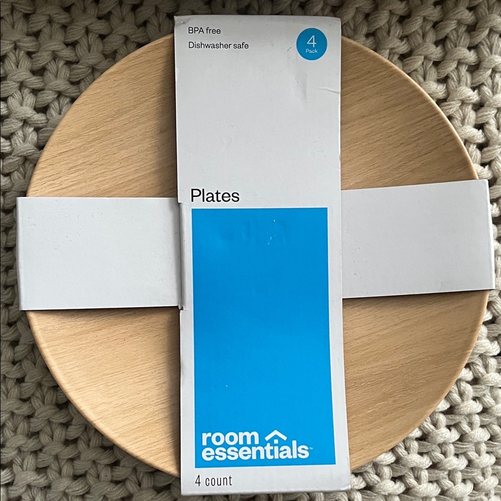 🆕Room Essentials Natural plant-based CHIP &Dip and Plate Set NWT - Picture 3 of 4